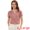 Pink, variant on V Neck Dots Printed Work Office Blouse Top XL Pink