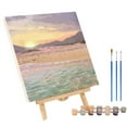 thumbnail image 6 of Floral Paint by Numbers Canvas with Wood Frame Stress Relief Game For Home S79C Y6E2, 6 of 8