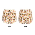thumbnail image 5 of Lsque Cute Ice Cream Printed Women's Running Shorts with Liner Pockets,Elastic Quick Dry Workout Athletic Gym Yoga Shorts,Womens High Waist Shorts-Large, 5 of 9