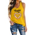 thumbnail image 2 of Loose Tank Tops for Women Women's Fashion Casual Sleeveless Layering Tank Camisole Tops for Women Yellow XL, 2 of 4