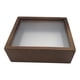 thumbnail image 3 of Vitrina de flores secas, caja de sombra de madera, marco de flores prensadas para obras de arte 6 pulgadas, 3 of 9