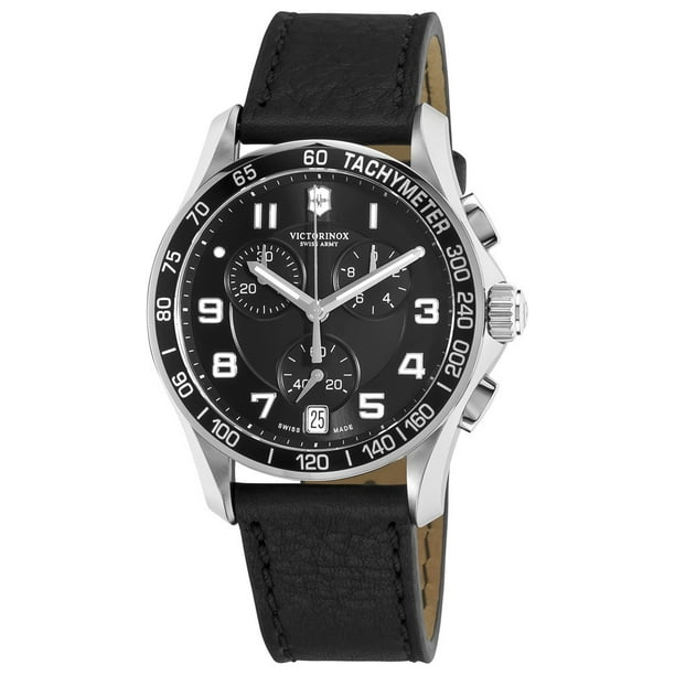Swiss Army Victorinox Swiss Army Mens Chrono Classic Black Dial