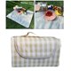 thumbnail image 3 of Manta de Picnic Grande Sharpla Alfombra de Playa Camping Rejilla Verde Plegable, 3 of 8