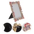 thumbnail image 3 of SHISUYAN Desktop Photo Holder Pastoral Style Photo Holder Flower Design Picture Frame Display Photo Frame, 3 of 9