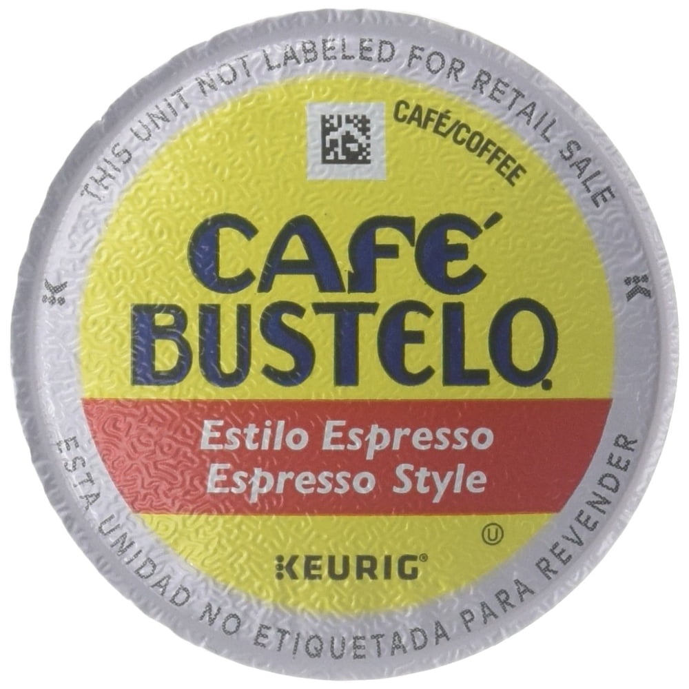 Cafe Bustelo KCups Espresso Style 72 ct