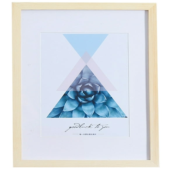 Coofit Photo Frame Multipurpose Wood Picture Frame Wall Photo Frame for Room Decor
