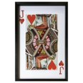 thumbnail image 1 of Yosemite Home Decor 3120053 Cadre Photo Imprimé Motif Jack of Heart, Multicolore, 1 of 1