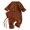 Khaki, variant on Toddler Girls Boys Rompers Long Sleeve French Manor Knitted Baby Bodysuit Infant Cozy Warm Romper For Soft Yarn Jumpsuit Cute Outfits 1-2 Months
