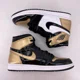 thumbnail image 3 of A i r-Jor-dan 1 Retro High OG "GOLD TOE" 2018 - Size 9 - 861428 007 (10819-2), 3 of 6
