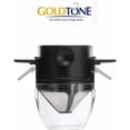 thumbnail image 6 of GoldTone Folding Pour Over Coffee Maker, Paperless Foldable Coffee Filter, Reusable BPA-Free Plastic & Stainless Steel Dripper, Includes 1 OZ Coffee Scoop & Micro Cleaning Brush, 6 of 7