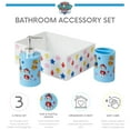 thumbnail image 3 of PAW Patrol 3-Piece Bathroom Accessory Set, Toothbrush Holder, Soap Pump, Storage Bin, 3 of 8