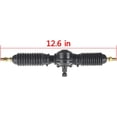 thumbnail image 5 of PET-U 300mm Steering Wheel Steel Kit 320mm Gear Rack Pinion Adjustable Shaft Set Replacement for 110CC Go Kart, 5 of 6