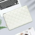 thumbnail image 6 of Mosiso 13-13.3 inch Laptop Sleeve Case Soft Puffy Notebook Carrying Case for MacBook Air Pro 13 14 inch Dell HP Acer Asus Lenovo, Milk White, 6 of 7