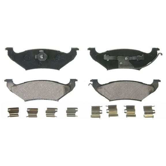 Wagner QuickStop ZD544 Ceramic Disc Brake Pad Set Fits select: 1992-1995 FORD CROWN VICTORIA, 1990-1995 LINCOLN TOWN CAR