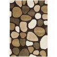 thumbnail image 6 of SAFAVIEH Soho Abbott Geometric Wool Runner Rug, Dark Brown/Multi, 2'6" x 8', 6 of 6