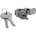 thumbnail image 3 of 5-Pin Tumbler Diecast Nickel-Plated Mailbox Lock, Bommer, 3 of 3