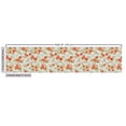 thumbnail image 2 of Floral Fabric by the Yard, Blossoming Vibrant Tone Rose Flowers English Garden Themed Arrangement Nature, Decorative Upholstery Fabric for Sofas and Home Accents, Blue and Salmon by Ambesonne, 2 of 4