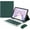 DarkGreen, variant on JINRAN IPad Air 5th/4th Generation Keyboard Case with Mouse, iPad Air 5/Air 4 10.9 inch Case with Keyboard and Mouse, Candy Detachable Magnetic Keyboard Protective Cover with Pencil Holder