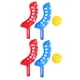 thumbnail image 2 of 2 juegos Hollow Out Scoop Ball Game Lanzamiento y Catch Balls Game Niños Juego de patio trasero al aire libre Actividad Kids Garden Toss Game (4pcs Transmitter y 2pcs Balls), 2 of 8