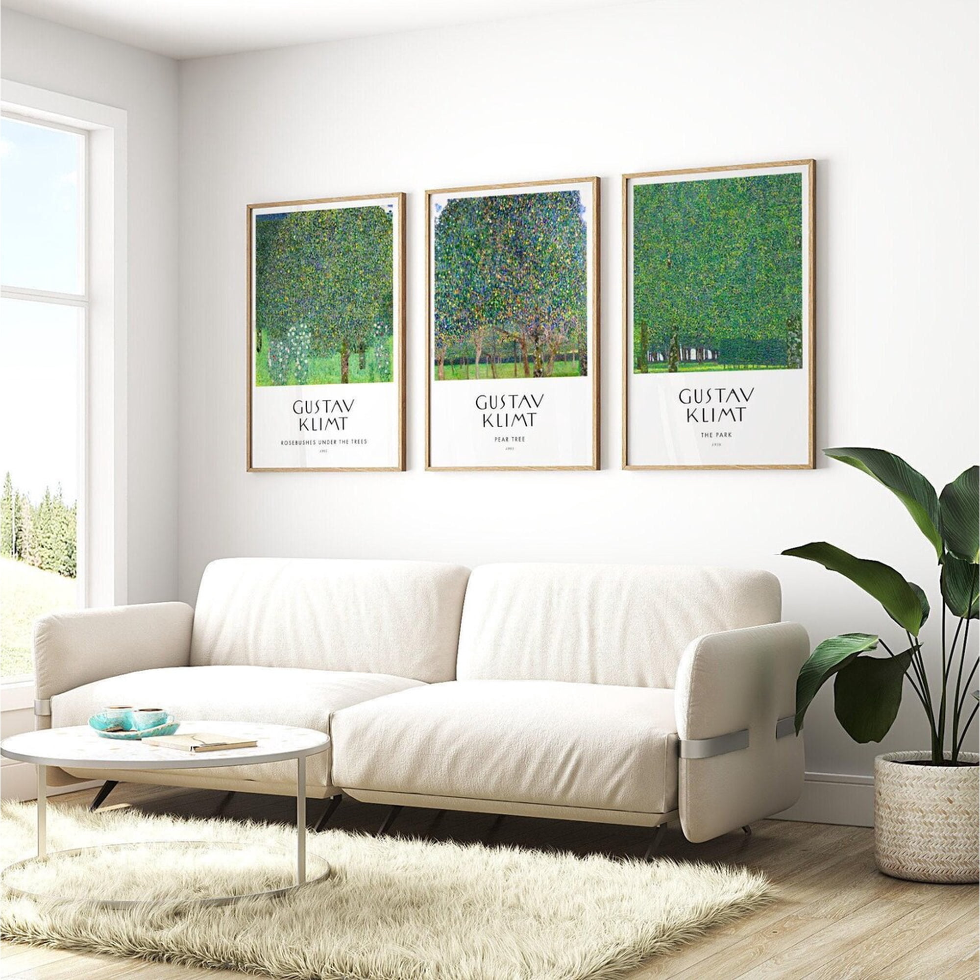 Gustav Klimt Tree Posters (Premium Giclée Art Prints of Classic Art Nouveau Paintings) Wall Art Home Decor available, Poster Only