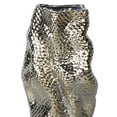 thumbnail image 3 of 20" Gold Abstract Ceramic Table Vase, 3 of 7