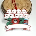 thumbnail image 1 of Resina De Navidad Navidad Familia Diy Bendiciones Escritas A Mano Colgantes De Muñeco De Nieve Regalo Para Amigo O Familia Speravity HA040823-59, 1 of 6