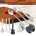 thumbnail image 6 of IBASETOY Chopsticks And Spoons Set Stainless Steel Portable For Travel Use 1 Set, 6 of 8