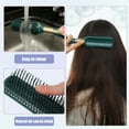 thumbnail image 3 of Pcs Hair Brush Detangling Brush for Women and Men Hair Brush for Straight Curly Dark Green Plastic, 3 of 6