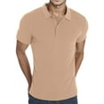 thumbnail image 1 of Ketyyh-chn99 T-Shirt pour Homme Uni à Manches Courtes T-Shirt pour Homme à Manches Courtes Col Ras du Cou Haut T-Shirts Régulier Kaki,G, 1 of 3