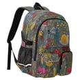 thumbnail image 2 of 30L Backpack Durable Computer Bag for College & Travel Lightweight Daypack Fits 15.6" Laptop Cute Snails and Mushrooms, 2 of 7