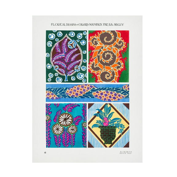 Trademark Fine Art Pictufy   Pattern 10 Canvas Wall Art