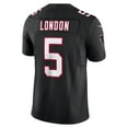 thumbnail image 3 of Men's Nike Drake London Black Atlanta Falcons Vapor F.U.S.E. Limited Jersey, 3 of 3