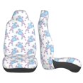 thumbnail image 3 of Sikiie Cute Poodle Dog Car Seat Protector 2 Pack Car Seat Cushion Mat, Car Seat Covers for SUV, Truck, Van, 3 of 7