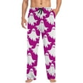 thumbnail image 5 of CONFREE Halloween Pajama Pants for Men Hallowmas Pj Pants for Men Pumpkin Ghost Print Lounge Bottoms Elastic Waist Drawstring Sleepwear With Pockets, 5 of 6