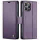 thumbnail image 1 of Funda tipo cartera iPhone 15 Pro con cierre magnético, RFID, tarjetero, soporte, carga inalámbrica, 1 of 5