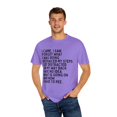 thumbnail image 4 of Hilarious Forgetful Introverts Sarcastic Statements Mockery Hilarious Introverted Sarcasm Saying Pun Line Unisex Garment-Dyed T-shirt, 4 of 4