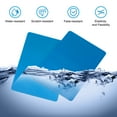 thumbnail image 3 of Uxcell 20Pcs Inkjet ID Cards, 30Mil Smooth Blank Inkjet Printable Cards Graphic Quality Waterproof Double Side Printing Cards for Inkjet Printers Badge Business Card, Blue, 3 of 5