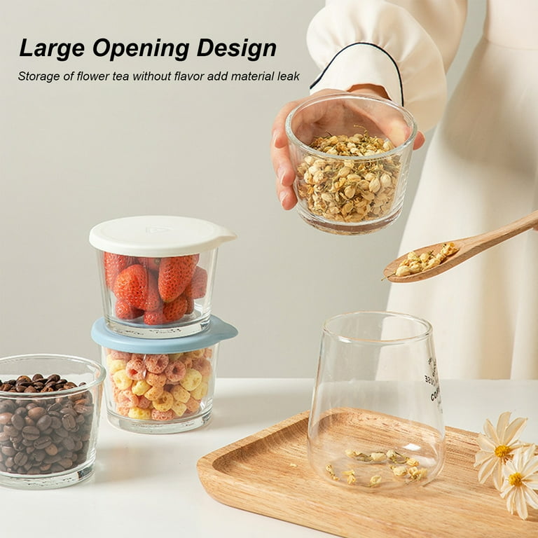 Airtight Food Storage Containers 1Pc, Kitchen Airtight Jars with Lid  Moisture-Proof Storage Box, 5 Size to Available,Stackable Food Containers  Kitchen