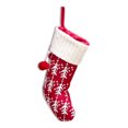 thumbnail image 1 of Matsuzay Calcetín de Navidad de punto, decoración de Navidad, calcetín de caramelo, bolsa colgante para aperitivos, decoración de adorno, regalo para Type2 NO2 Matsuzay HA009116-04, 1 of 6