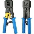 thumbnail image 3 of Cable crimping tool, a multifunctional coaxial cable crimper for network cable repair and maintenance, 3 of 5