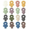 thumbnail image 3 of U8MO 5pcs 25/34mm Female Symbol Natural Lava Stone Loose Gemstone Beads Pendants lot-Purple-25x17mmmm, 3 of 8