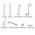 thumbnail image 3 of Car Door Lock Out Emergency Open Unlock Key Tools Kit + Black Air Pump Universal, 3 of 5