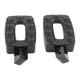 thumbnail image 1 of Estriberas para motocicleta, 1 par, profesionales, de alto rendimiento, prácticas, premium Negro delantero, 1 of 9