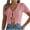 Pink, variant on Uaswgudfs Women's Tie-Front Crochet Short Sleeve Cropped Lightweight Knit Bolero Cardigan Cover Up Top & Blouse for Summer Fashion