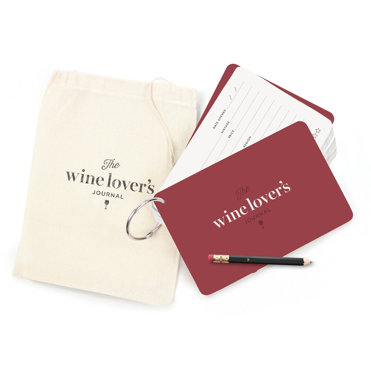 200 Pages Wine Tasting Journal and Pocket Size Notebook Diary Set 120 Pages and 1 Mini 1 Full Size Spiral Journals with Prompts for Wine Lovers 