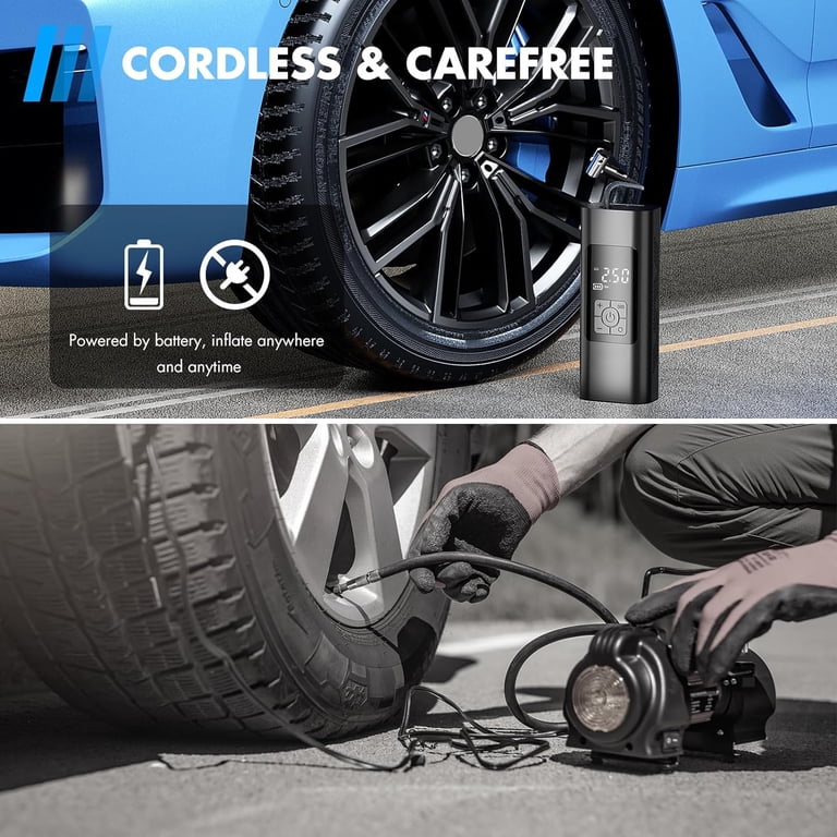Portable Air Compressor Bright Emergency Flashligh... - Vicedeal Portable Air Compressor Bright Emergency Flashligh... - Vicedeal