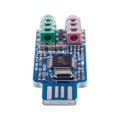 thumbnail image 2 of 4 Piezas Controlador Gratuito Tarjeta de Sonido USB CM108 Chip de Tarjeta de Sonido USB Azul, 2 of 5