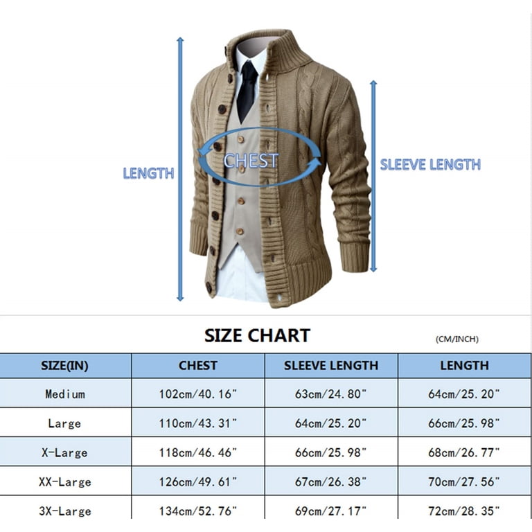 Iceglad Men's Cable Knit Cardigan Sweater photo 4