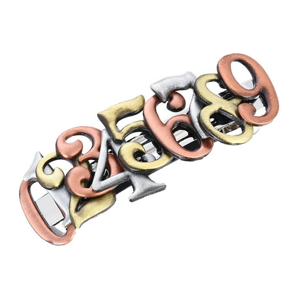 EXHUMKY Hair Pins Hair Barrettes Alloy Metal Assorted Colors 1 Pack Stylish Hair Accessories for Women