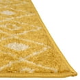 thumbnail image 6 of Rugs.com Moroccan Trellis Collection Rug – 5 Ft Runner Yellow Medium Rug Perfect For Hallways, Entryways, 6 of 9